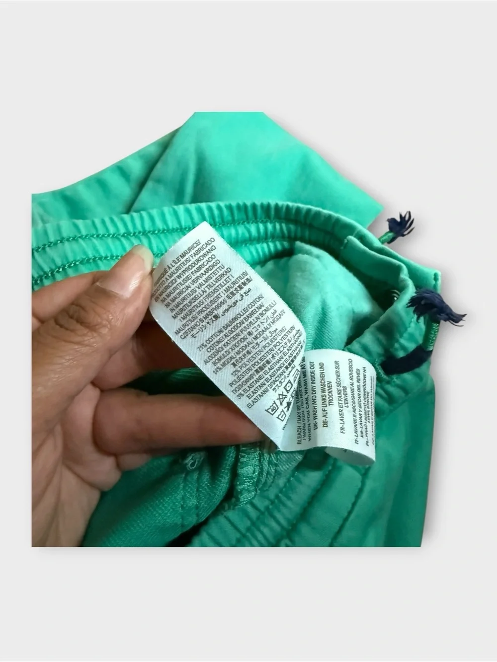 Mini Boden Turquoise Skinny Pants